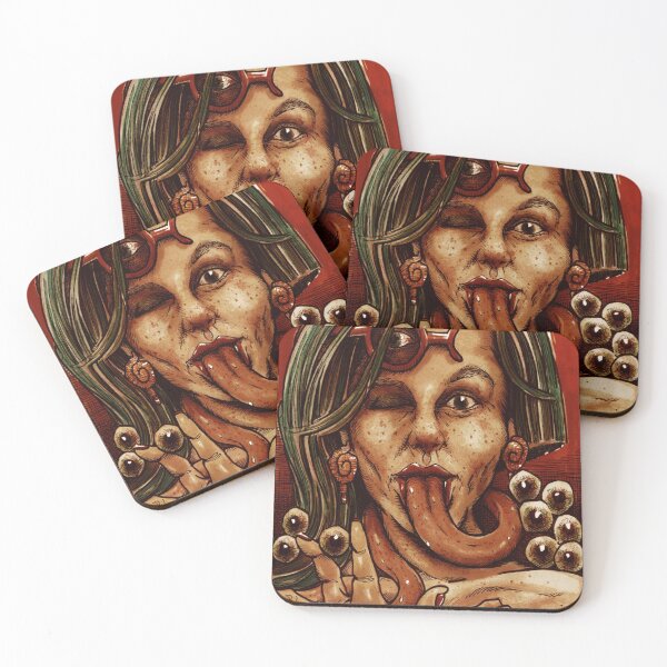 Item preview, 9 of Eggs (Pulp Tarot) designed and sold by Sean Simmans.