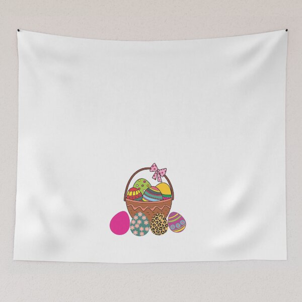Item preview, Quarantine hunting crew, coloured eggs in a basket designed and sold by Adhiambo.