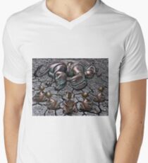 Rut Roh for Lion Men's V-Neck T-Shirt