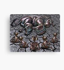 Rut Roh for Lion Canvas Print
