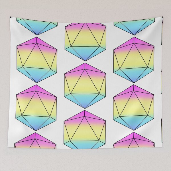 Item preview, D20 PAN PRIDE designed and sold by Ducttapeduchess .