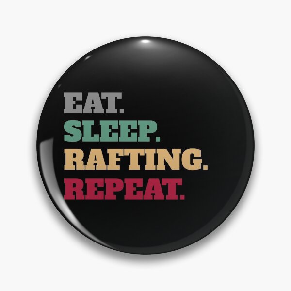 Item preview, Funny Eat Sleep Rafting Repeat  designed and sold by Salvadax.
