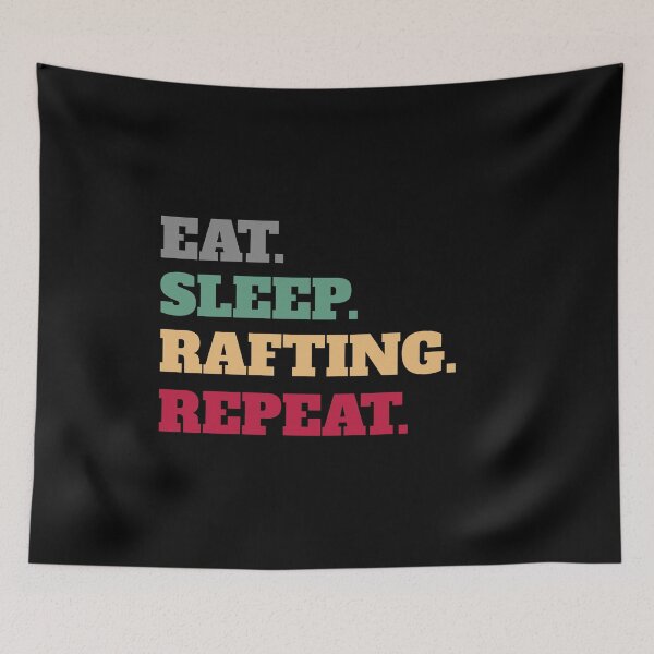 Item preview, Funny Eat Sleep Rafting Repeat  designed and sold by Salvadax.
