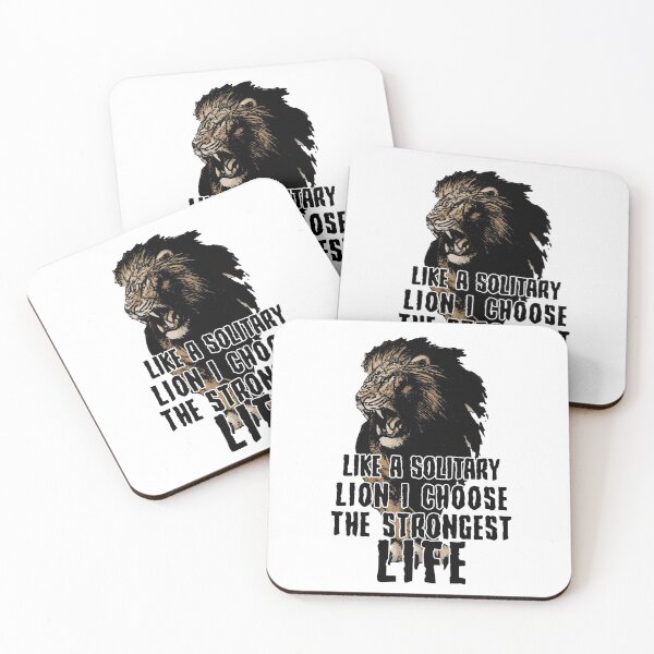 Item preview, Lion Strong Life Motivation designed and sold by 8FistsofTees.