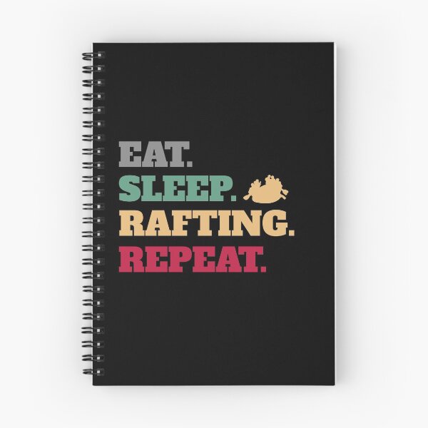 Item preview, Funny Eat Sleep Rafting Repeat designed and sold by Salvadax.