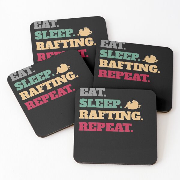 Item preview, Funny Eat Sleep Rafting Repeat designed and sold by Salvadax.