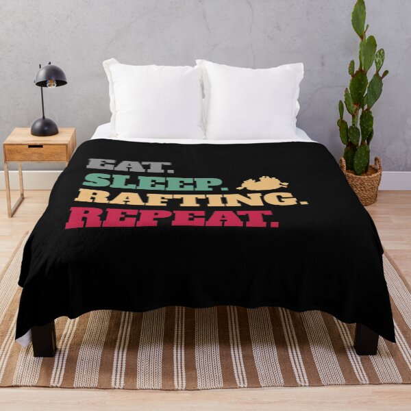 Artikelvorschau, Lustige Eat Sleep Rafting Wiederholung entworfen und verkauft von Salvadax.