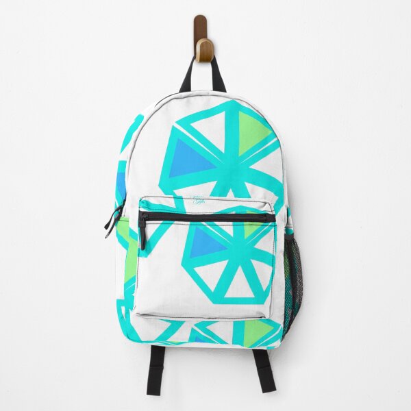 Item preview, Tropical Ocean Geometry on White designed and sold by SpiritGifts.