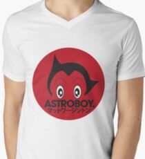 Japanese style astroboy T-shirt Men's V-Neck T-Shirt