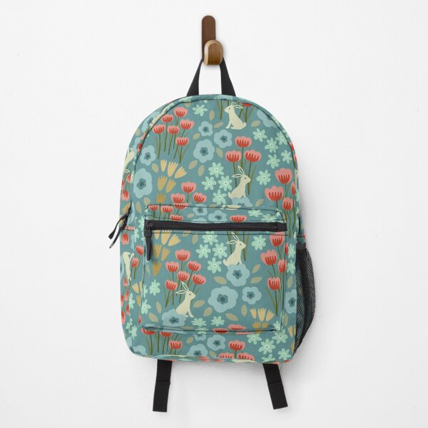 Item preview, Spring bunnies - turquoise designed and sold by Trine Tollefsen.
