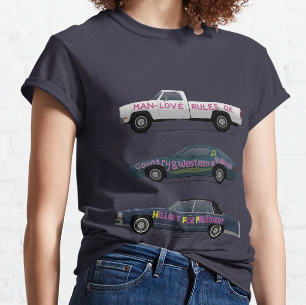 Voitures US Road Trip T-shirt classique