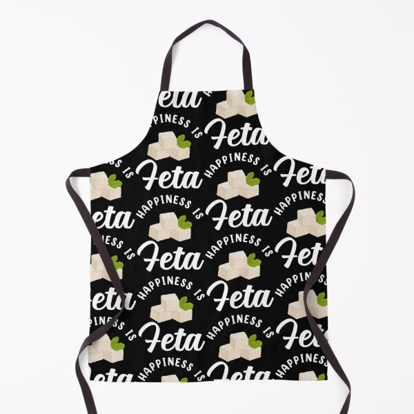 Item preview, Greek Food Cheese Happiness Is Feta print designed and sold by jakehughes2015.