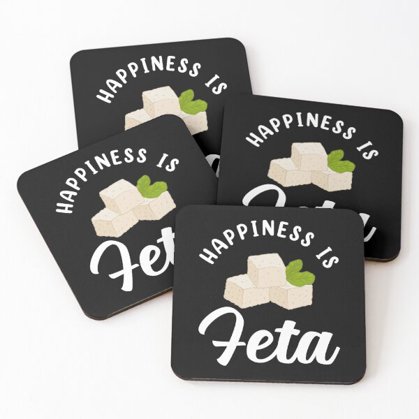 Item preview, Greek Food Cheese Happiness Is Feta print designed and sold by jakehughes2015.