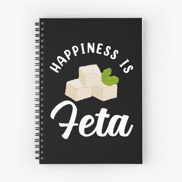 Item preview, Greek Food Cheese Happiness Is Feta print designed and sold by jakehughes2015.