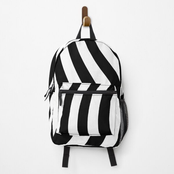 Item preview, Black white stripes optical illusion designed and sold by hendeJens.