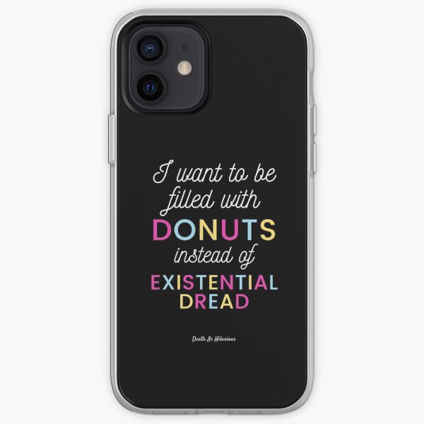 Donuts and Existential Dread iPhone Soft Case