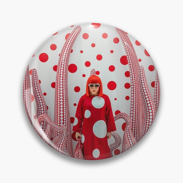 yayoi kusama Badge