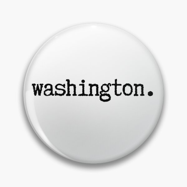Item preview, Washington | Black Typewriter designed and sold by Sarahelena Barrios.