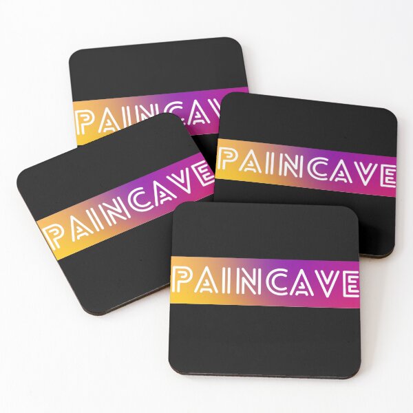 Item preview, Multicolored White Retro Pain Cave Look designed and sold by Sonatablue.