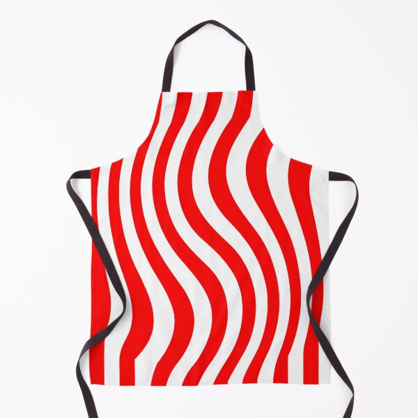 Item preview, red white stripes optical illusion designed and sold by hendeJens.