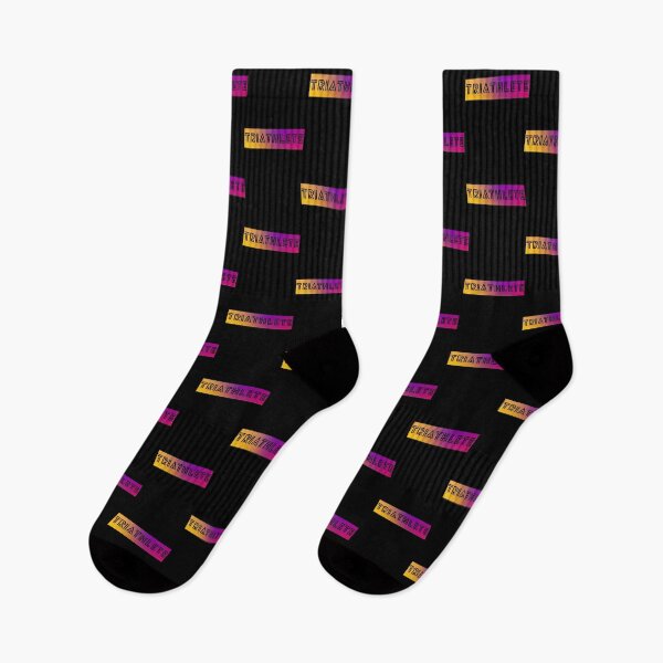 Item preview, Multicolored Black Retro Triathlete Look designed and sold by Sonatablue.
