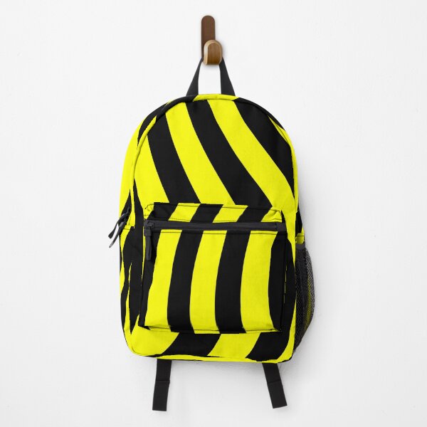 Item preview, black yellow stripes optical illusion designed and sold by hendeJens.