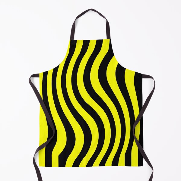 Item preview, black yellow stripes optical illusion designed and sold by hendeJens.