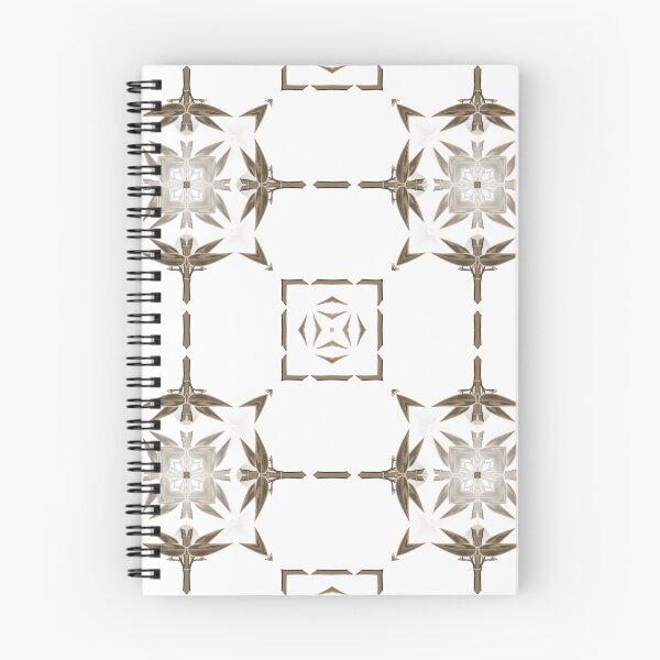 Item preview, Bamboo Square Dance 3 Brown White Geometric Abstract Pattern by Jenny Meehan  designed and sold by Jenny Meehan Art Prints and Patterns  .