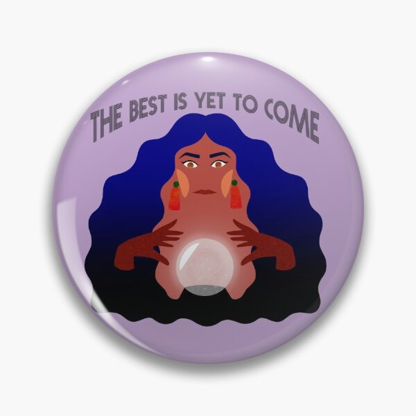 Item preview, Uplifting Psychic Fortune Teller with Crystal Ball designed and sold by Illustratebynat.