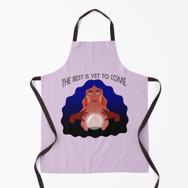 Item preview, Uplifting Psychic Fortune Teller with Crystal Ball designed and sold by Illustratebynat.