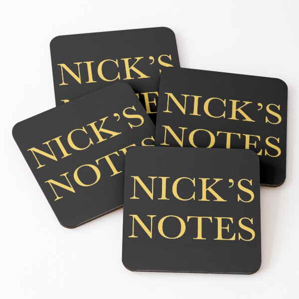 Item preview, nick’s notes designed and sold by cosmic-moons.