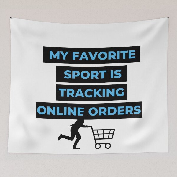 Item preview, My favorite sport is tracking my online orders designed and sold by dogcuddleralert.