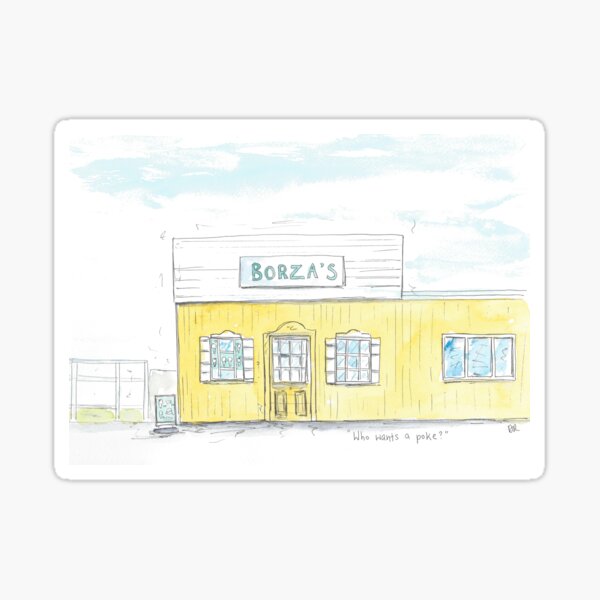 Item preview, Borza's ice-cream parlour, Millisle designed and sold by DebTheZeb.