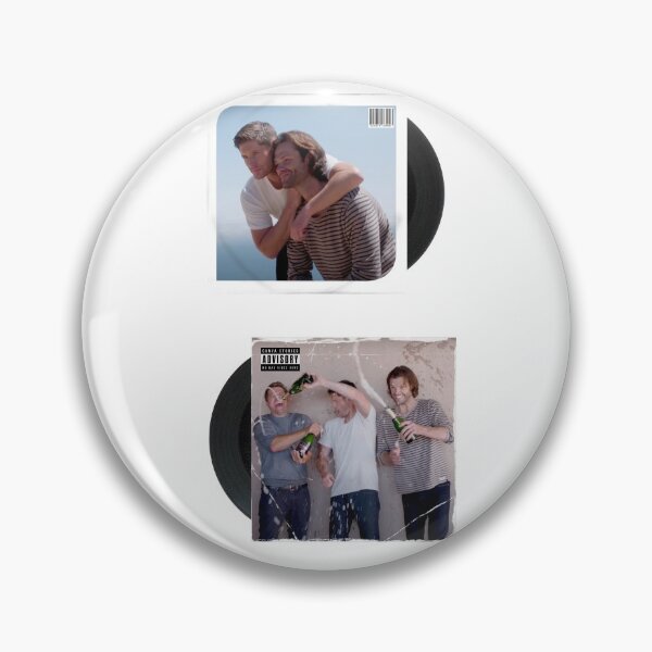 Item preview, j2m jensen jared misha and j2 celebrating double vinyl supernatural  designed and sold by LannisterOnMars.