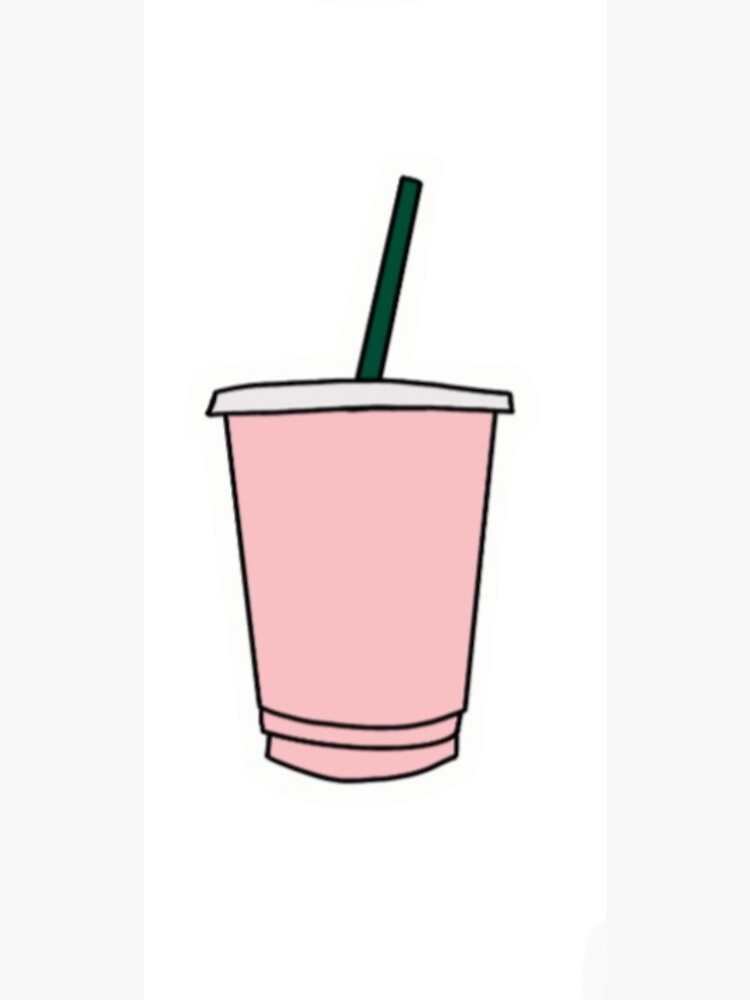 Pink Starbucks Drink Sticker By Ashleighrgregg Redbubble 