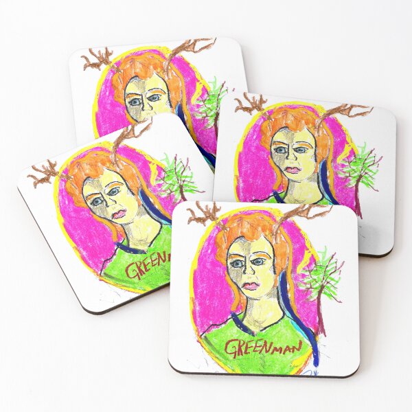 Item preview, Green Man designed and sold by Jaiuniverse.