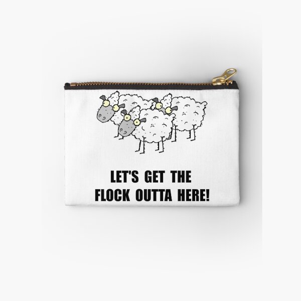 Aperçu de l'œuvre Flock Outta ici créée et vendue par TheBestStore.
