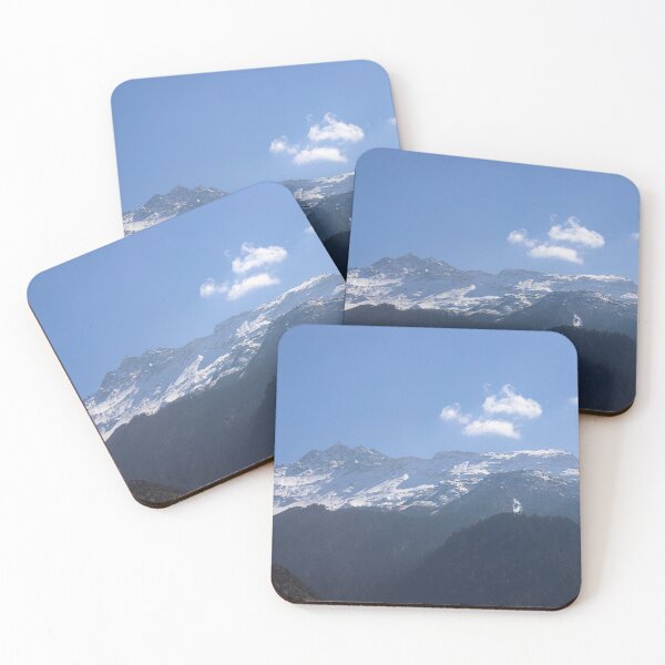 Item preview, Snow covered mountains and blue sky in Sikkim, India designed and sold by FCEalin.