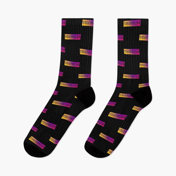 Item preview, Multicolored Black Retro Triathlon Look designed and sold by Sonatablue.