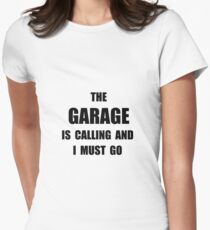 Garage Calling Women's Fitted T-Shirt