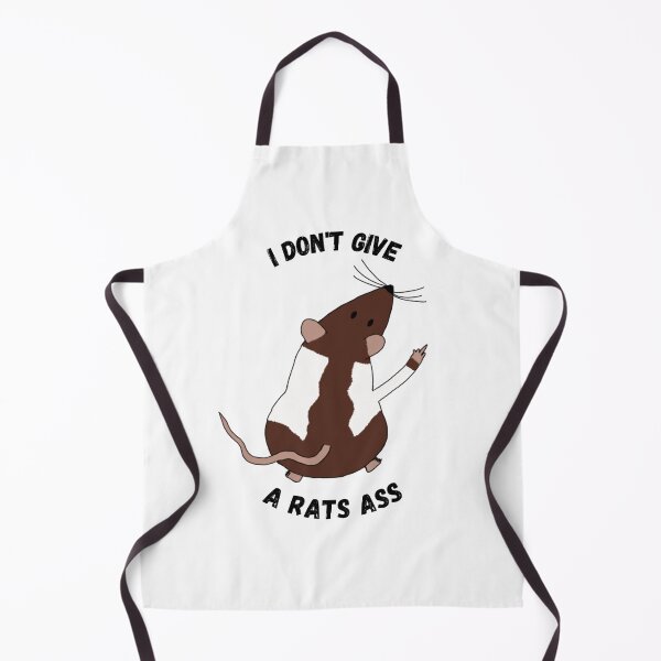 Item preview, I don't give a rats ass designed and sold by tinypawsart.