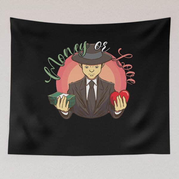 Item preview, Money or love | Love cannot be bought designed and sold by FalkDania.