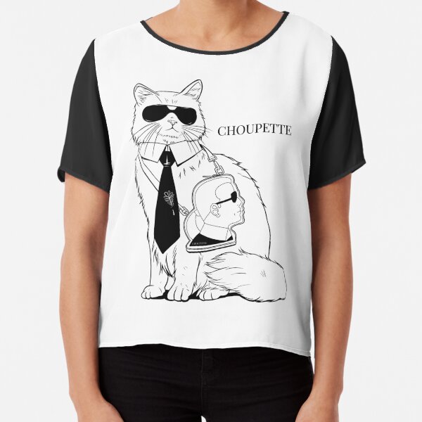 Choupette Marque Top mousseline