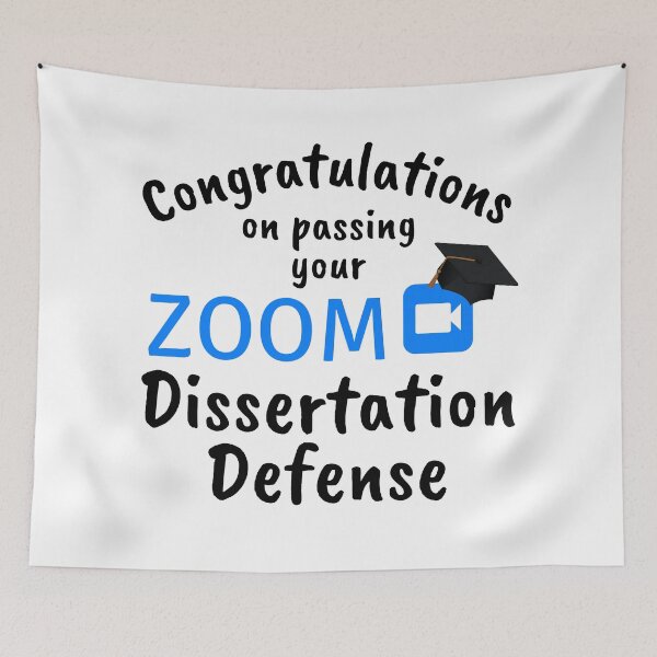 Item preview, Congratulations On Passing Your Dissertation Defense - Virtual designed and sold by jadedscientist.