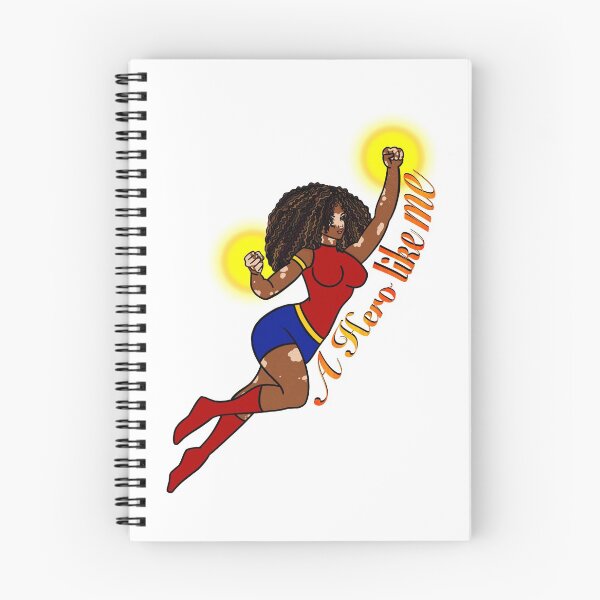 Item preview, A Hero Like Me - Superhero with Vitiligo designed and sold by Noodly Doodles.