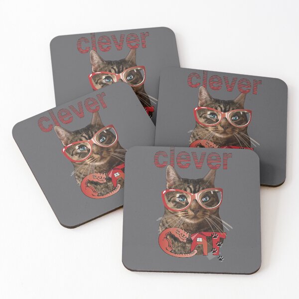 Item preview, Clever Cat designed and sold by brunsch-print.