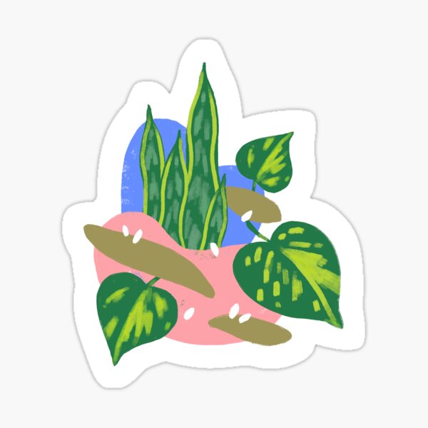 Houseplants Sticker