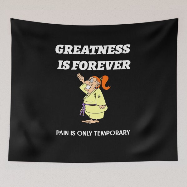 Item preview, Inspirational quote greatness is forever designed and sold by GaryDobson.