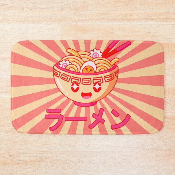 Item preview, Kawaii Bowl of Cute Ramen Pink designed and sold by Nossikko.