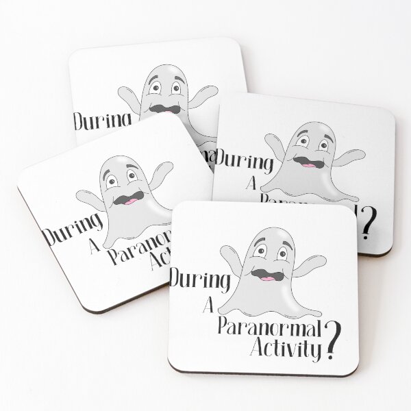 Item preview, During a Paranomal Activity? designed and sold by AnleuAvePrints.